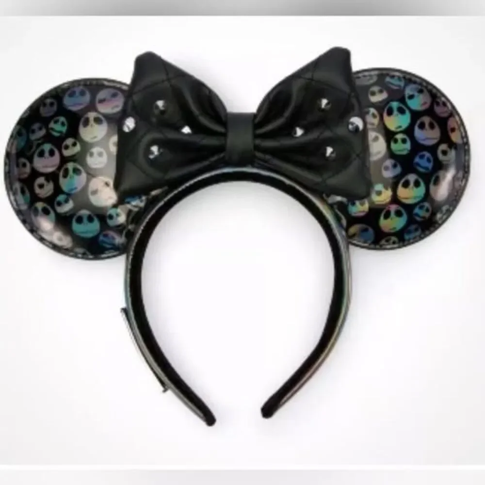 Jack Skellington Holographic Disney Ears Nightmare Before Christmas